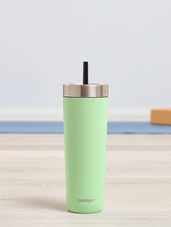 Thermobecher mit strohhalm Luxe Tumbler 720ml - Cucumber