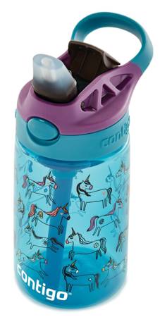 Trinkflasche / Trinkflasche für Kinder Contigo Easy Clean 420ml Unicorn