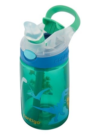 Trinkflasche für Kinder - Becher für Kinder Contigo Gizmo Flip 414ml - Jungle Green Dino