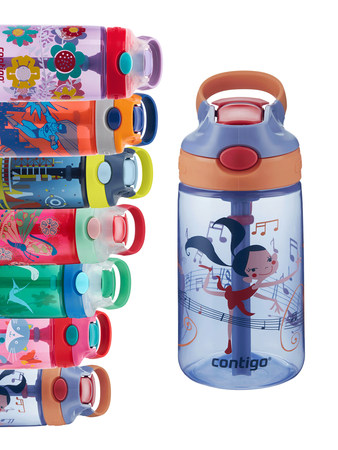 Trinkflasche für Kinder / Becher für Kinder Contigo Gizmo Flip 414ml - Wink Dancer