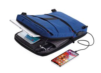 Troika Business Rucksack SAFTSACK - Blau