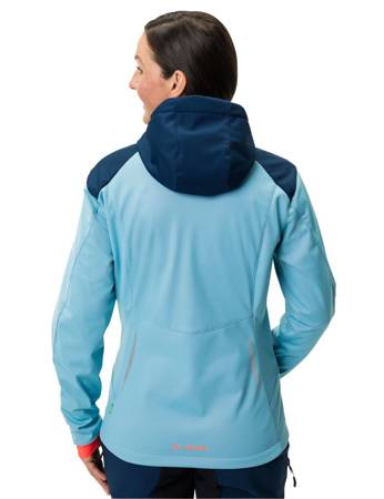 Wasserdichte Jacke Frauen Vaude Qimsa - Blau