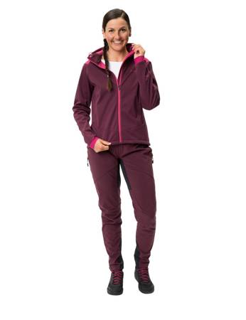 Wasserdichte Jacke Frauen Vaude Qimsa - lila