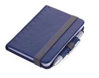 notizbuch TROIKA lilipad+liliput - marineblau