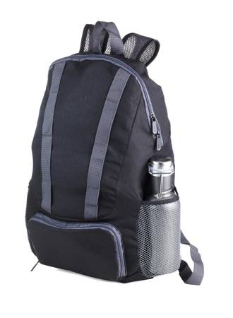 rucksack TROIKA bagpack - schwarz