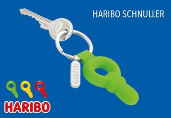 schlüsselanhänger TROIKA haribo schnuller - grün