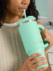 Becher mit Thermalwasser mit Gravur Streeterville Tumbler 1200 ml - Reef