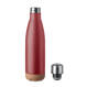 Dr.Bacty Atena 500 ml Thermoflasche aus Stahl - Maroon