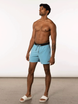 Herren Badeshorts mit 2-in-1 Taschen SAXX OH BUOY - kurz - blau