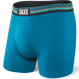 Herren-Schnelltrocknungs-Boxershorts SAXX VIBE Boxer Brief - blau