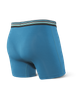 Herren-Schnelltrocknungs-Boxershorts SAXX VIBE Boxer Brief - blau