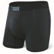 Herren-Schnelltrocknungs-Boxershorts SAXX VIBE Boxer Brief - schwarz