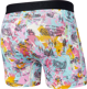 Herren-Schnelltrocknungsboxershorts SAXX VIBE Boxer Brief - Nationalparks - Rosa