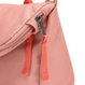 Pacsafe Go erweiterbare Anti-Diebstahl-Tasche für Frauen - rosa