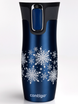 Thermobecher Contigo West Loop 2.0 470 ml Schneesterne - Matt navy blau