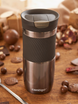 Thermobecher mit gravur Contigo Byron 470ml - Gunmetal 