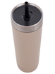 Thermobecher mit strohhalm Luxe Tumbler 720ml mit Gravur - Brown Sugar