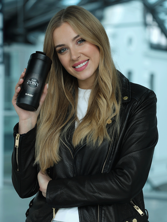 Auto Becher Dr. Bacty Notus für eine Frau - schwarz