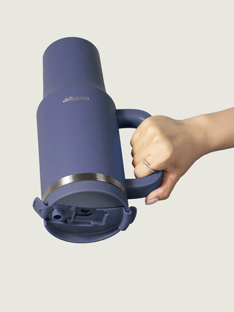 Thermalbecher mit Strohhalm Contigo Streeterville Tumbler 1200 ml - Indigo - Nachverkauf