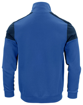 Unbuttoned Prime Sweatvest Printer brand hoodie - Blue - Navy.