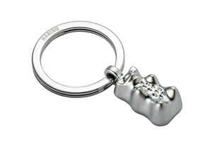 TROIKA keychain haribo goldbär silver.