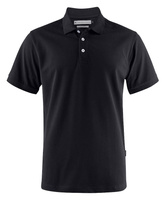 Herren t -Shirt Sonnenuntergang Polo reguläre Fit, schwarz
