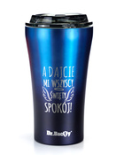 Dr.Bacty Apollo 2.0 thermal coffee mug - 360 ml - Monaco Blue - Peace of mind