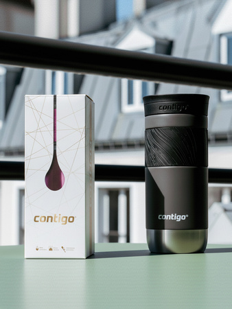 Exclusive Contigo mug box made of WEST LOOP 2.0 paper, Contigo HURON, Contigo BYRON 470ml