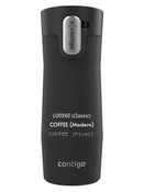Personalisierbarer thermobecher Contigo West Loop 3.0 470ml - Schwarz