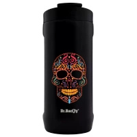 Kaffeebecher 2-in-1 Dr.Bacty Notus Schädel - schwarz