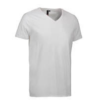 T-shirt V-Neck T-shirt from ID-white