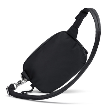 Small 2-in-1 anti-theft women's handbag Pacsafe W - black