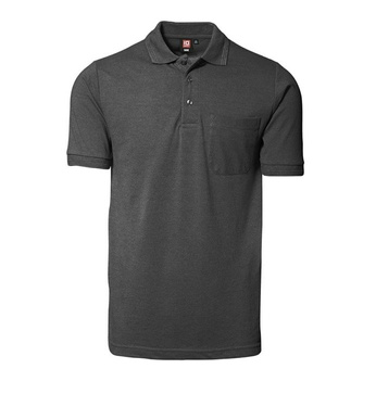 Classic polo t -shirt ID pocket, graphite