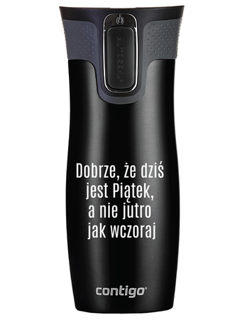 Thermal mug Contigo West Loop 2.0 470 ml - It's Friday