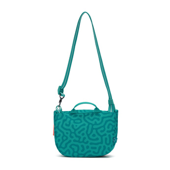 Pacsafe Go Women's Anti-Diebstahl-Tasche erweiterbar - Türkis