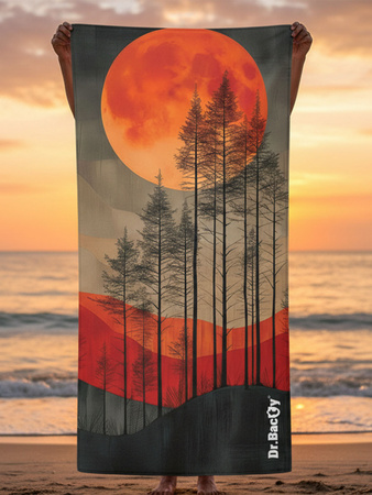 Ręcznik szybkoschnący dwustronny Dr.Bacty XL 70x140 – Luna