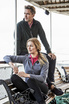 Polar Melton Lady Full Zip D.A.D - Czerwony