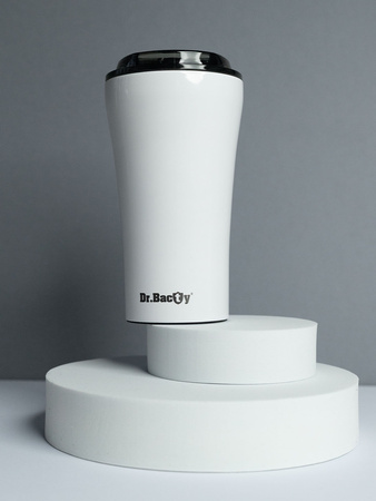 Dr.Bacty Apollo 2.0 thermal coffee mug - 360 ml - Glossy White