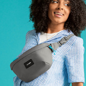 Hip bag anti-theft Pacsafe Go - stone