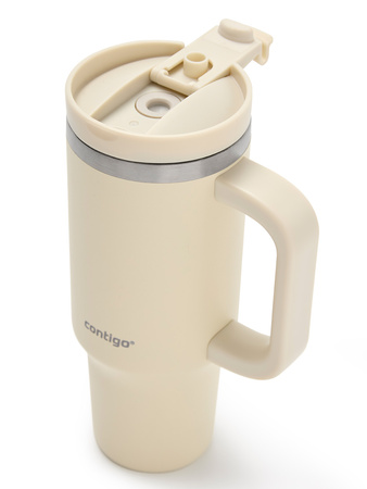 Becher mit Thermalwasser mit Gravur Streeterville Tumbler 800 ml - Oatmilk