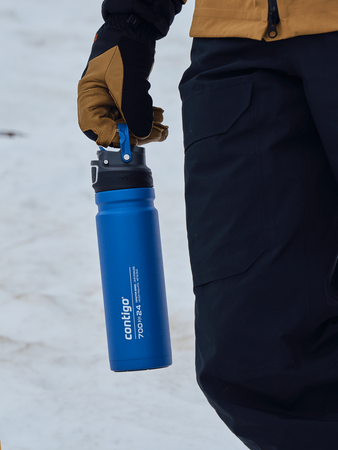 Contigo Free Flow Thermobecher 700 ml – Blau – Ausstellungsstück