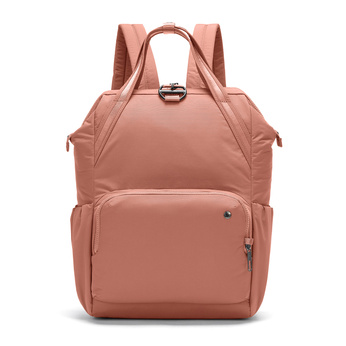 Pacsafe Citysafe CX Econyl Anti-Diebstahl-Rucksack für Frauen - rosa