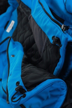 Softshell Skeleton Drucker - Blau