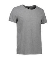 Koszulka T-Shirt Z Okrągłym Dekoltem ID - Szary