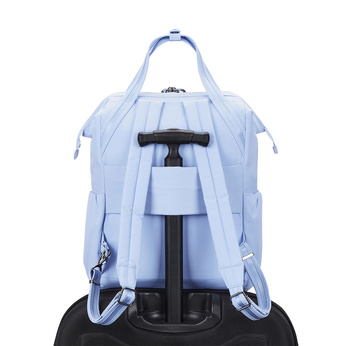 Plecak damski antykradzieżowy Pacsafe CX - błękitny