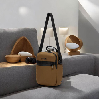 Pacsafe metrosafe x anti-diebstahl-umhängetasche - braun