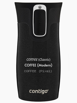 Contigo West Loop Mini 300ml Thermobecher mit Gravur - Licorice