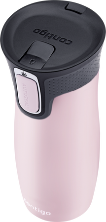 Contigo West Loop 2.0 470ml Thermalbecher - Rosa Matte - I love You