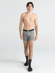 Men's quick-drying SAXX VIBE Boxer Briefs - gray sushi.