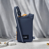 Pacsafe GO Anti-Diebstahl-Umhängetasche - coastal blue